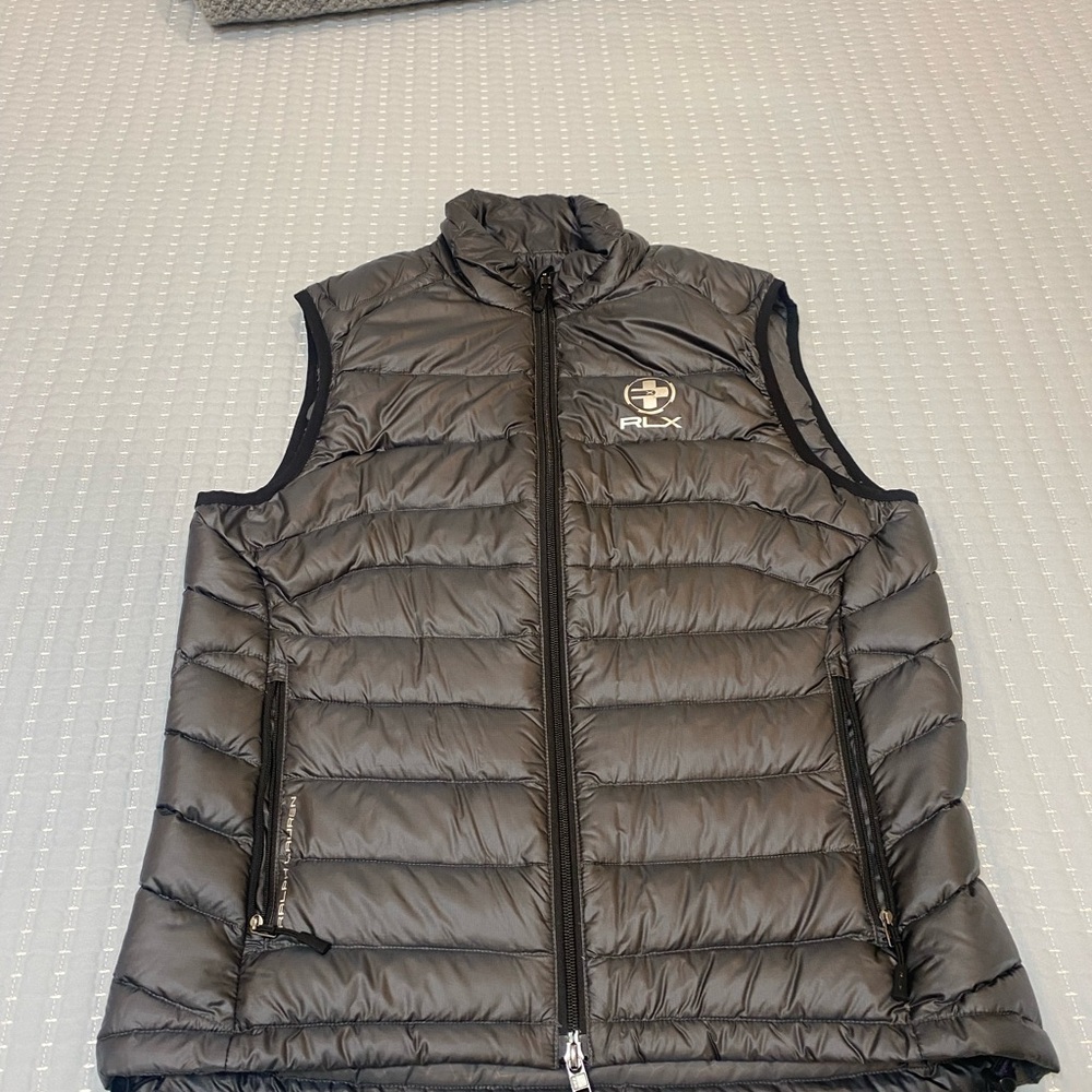 RLX Ralph Lauren Black Puffer Vest